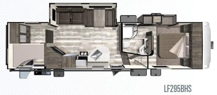 Highland Ridge Open Range Light LF295BHS floor plan