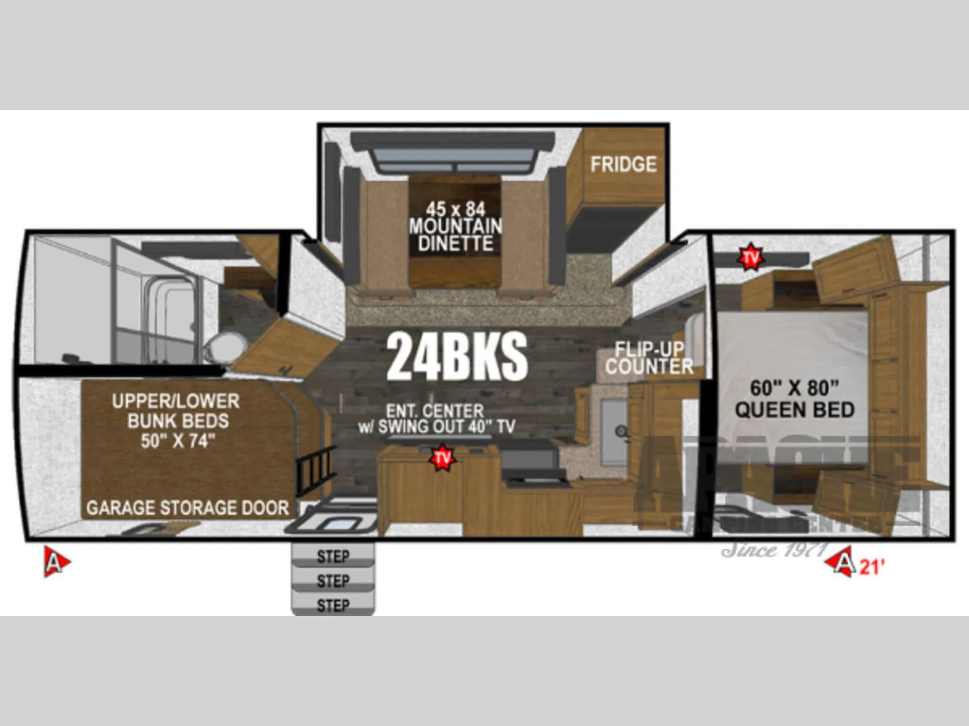 2027 Outdoors RV Timber Ridge Titanium Series 24BKS - Photo 3