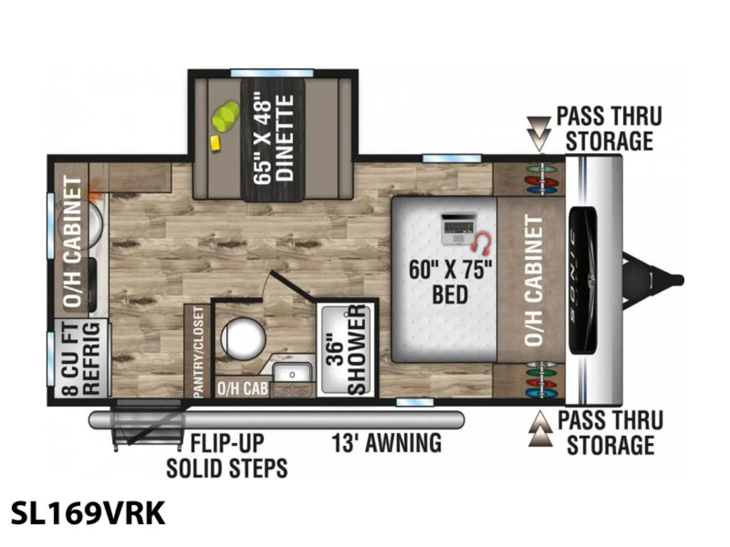 2023 Venture RV Sonic Lite SL169VRK - Photo 3