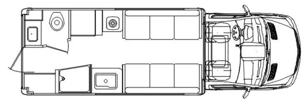Chinook Maverick DS floor plan