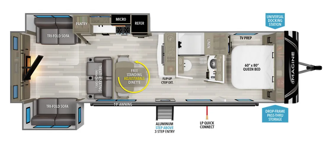 Grand Design Imagine 3100RD exterior