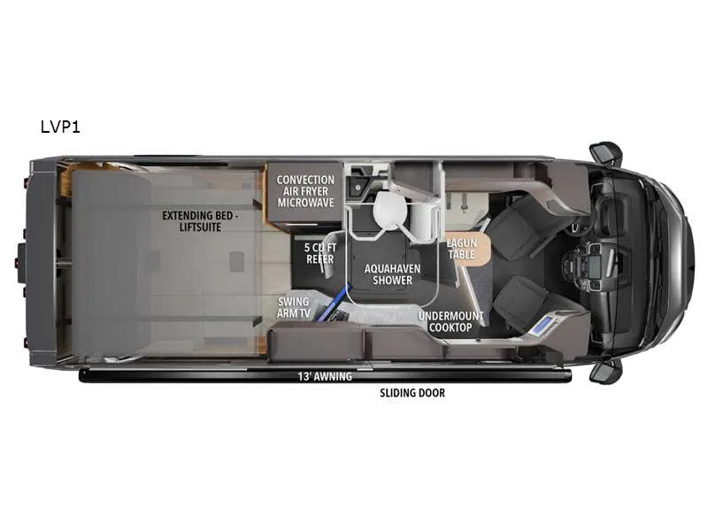 2026 Grand Design Lineage Series VP LVP1 floor plan