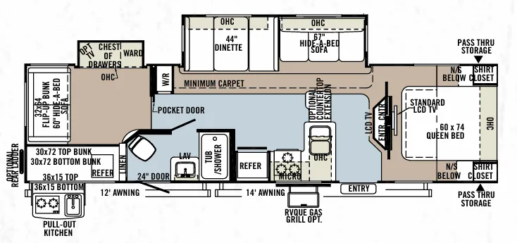 Forest River Rockwood Signature Ultra Lite 8311SS exterior