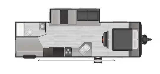 Keystone Hideout 274BH floor plan