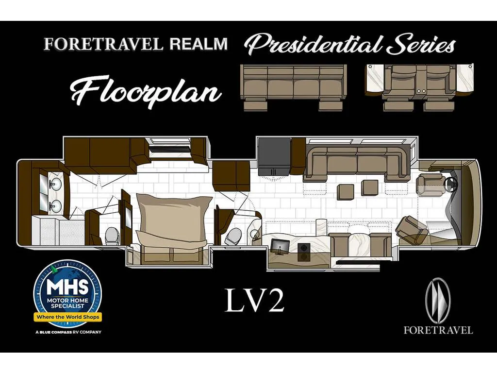 2027 Foretravel Realm Presidential LV2 - Photo 4