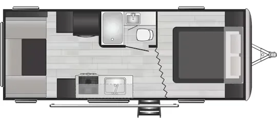 2022 Keystone Springdale 202RD - Floor plan
