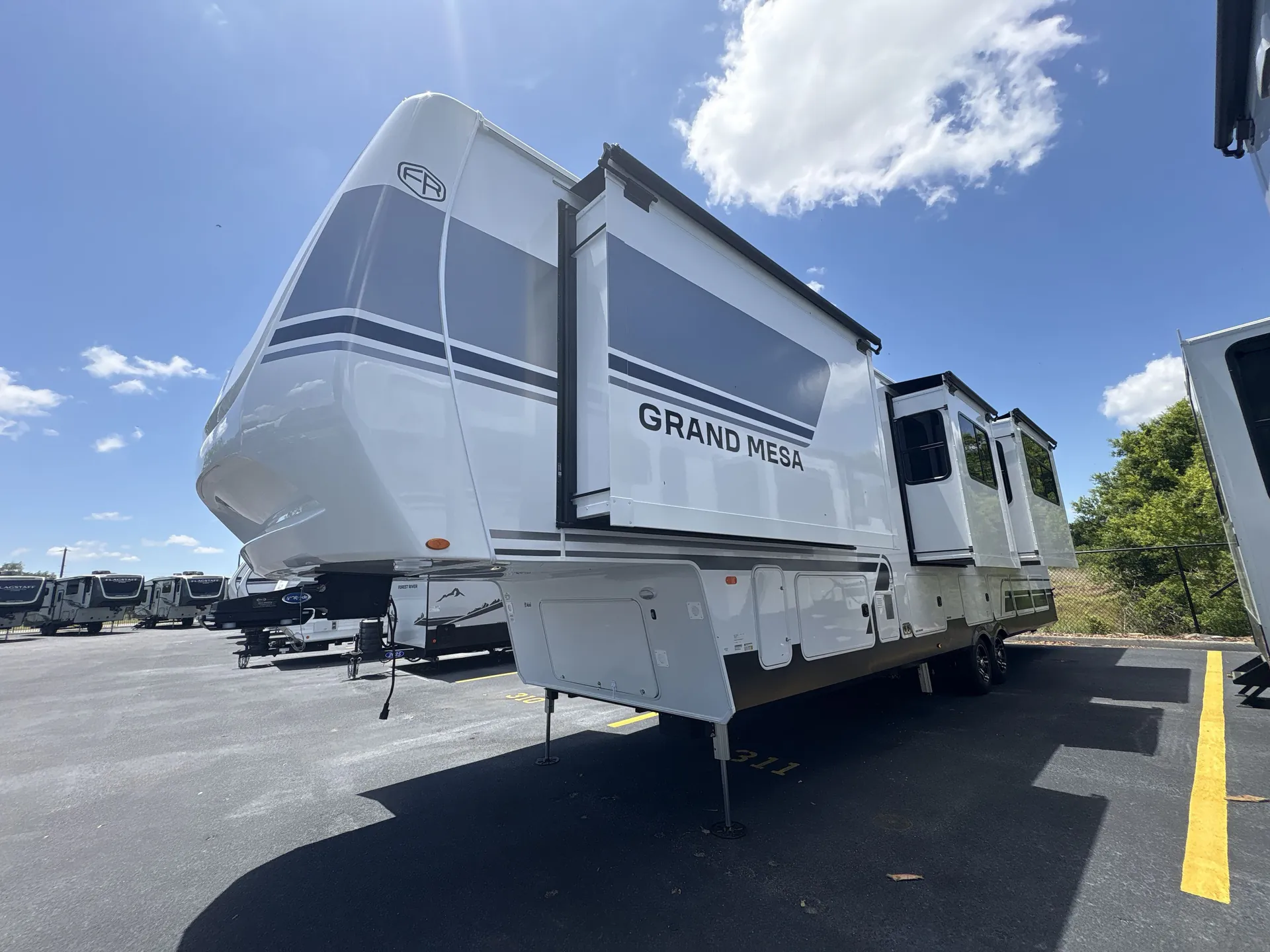 2026 Forest River Puma Grand Mesa 394RKL — off campside