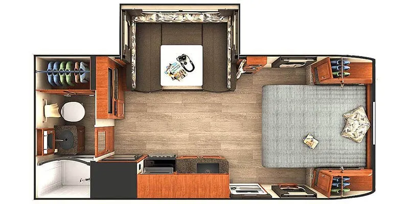 Lance TT 1985 floor plan