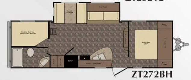 CrossRoads Z-1 1 ZT272BH floor plan