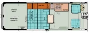 Sportsmobile Promaster EB 151s floor plan