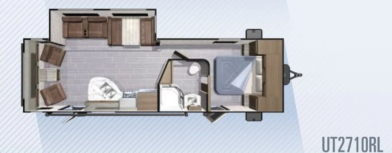 Highland Ridge Open Range Ultra Lite UT2710RL floor plan