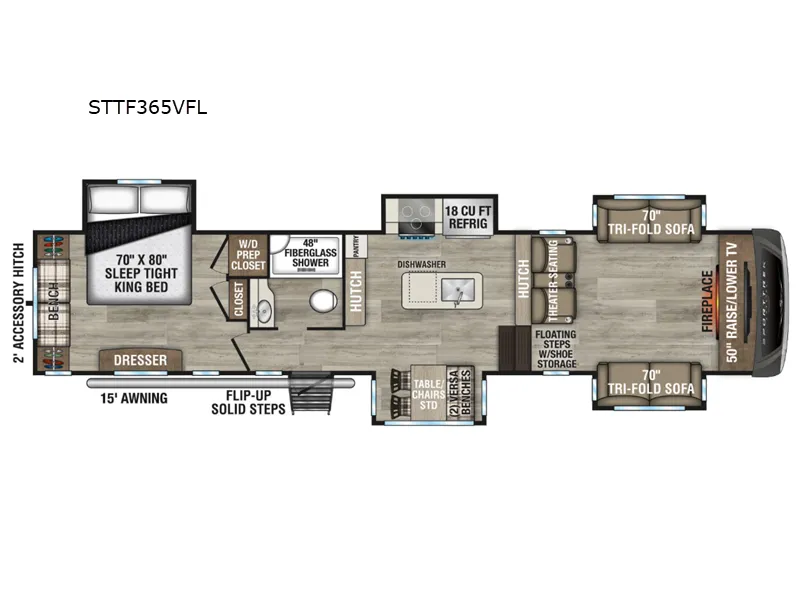 2026 Venture RV SportTrek Touring Edition STTF365VFL - Photo 2