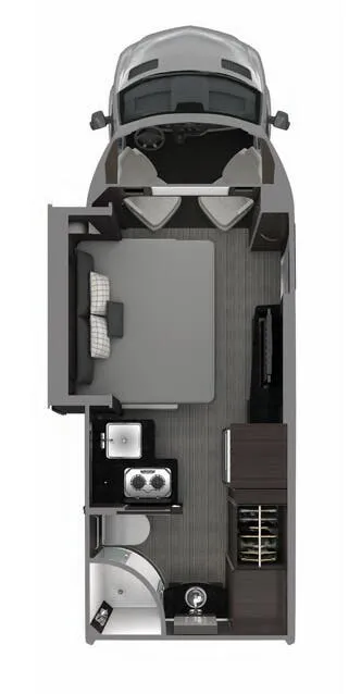 Airstream Atlas BASE floor plan