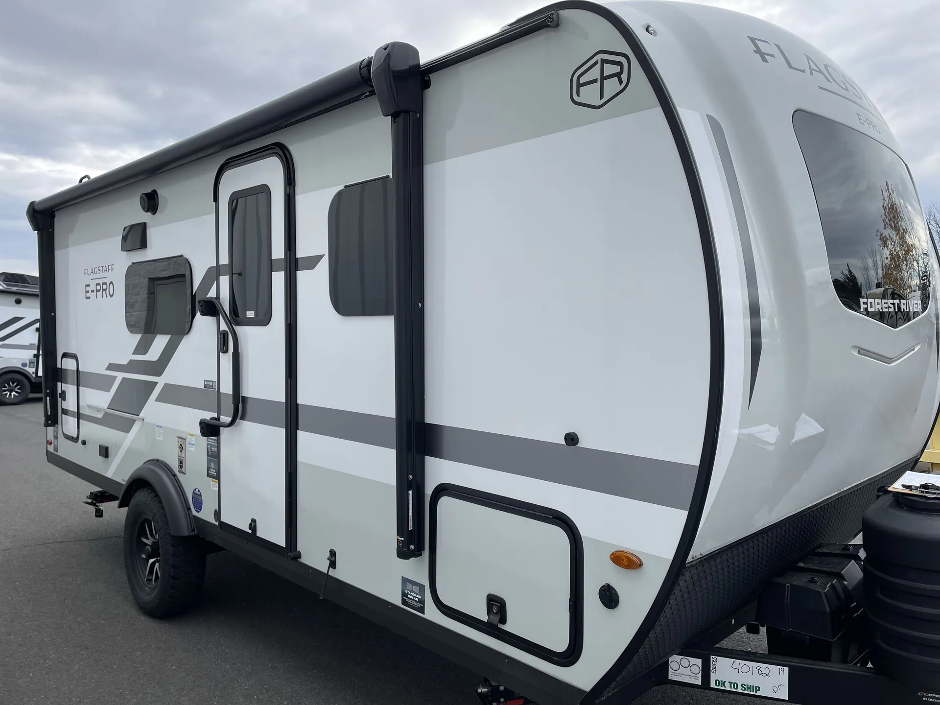 2026 Forest River Flagstaff E-Pro 20FBS — campside