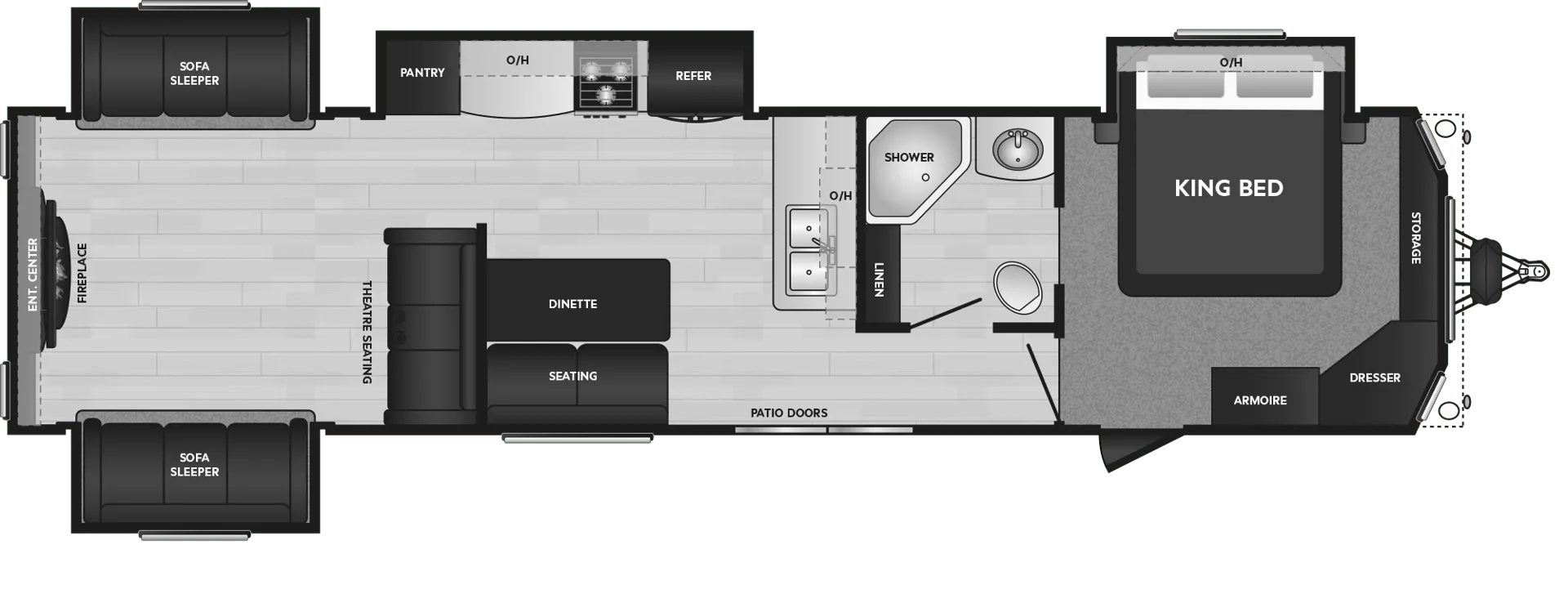 Keystone Residence 401RDEN floor plan