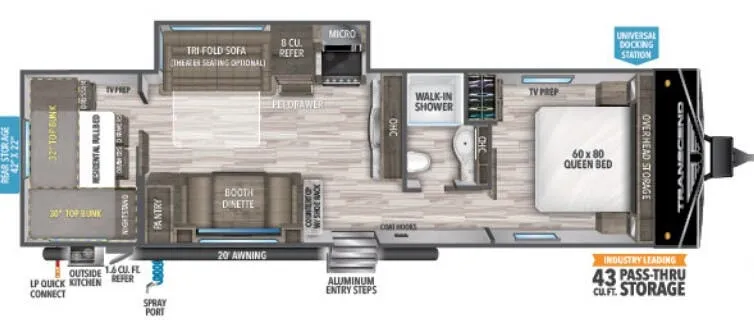 2021 Grand Design Transcend Xplor 297QB - Main photo
