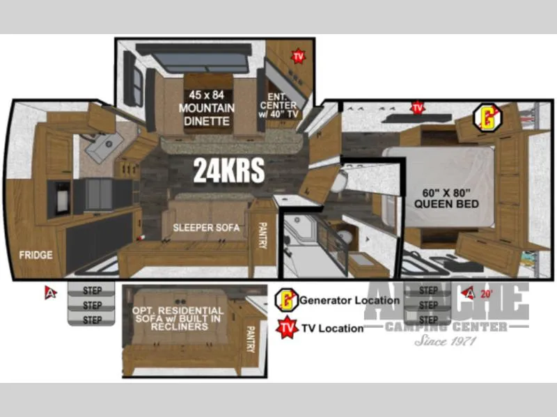 2027 Outdoors RV Back Country Series 24KRS - Photo 3