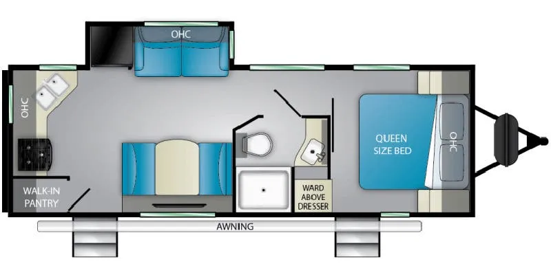Heartland Sundance Ultra-Lite SDTT 242 RK floor plan