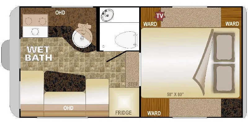 Northwood Wolf Creek 840 floor plan