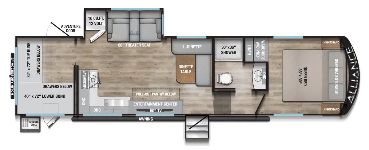 2027 Alliance RV Avenue All-Access 29BH - Photo 3
