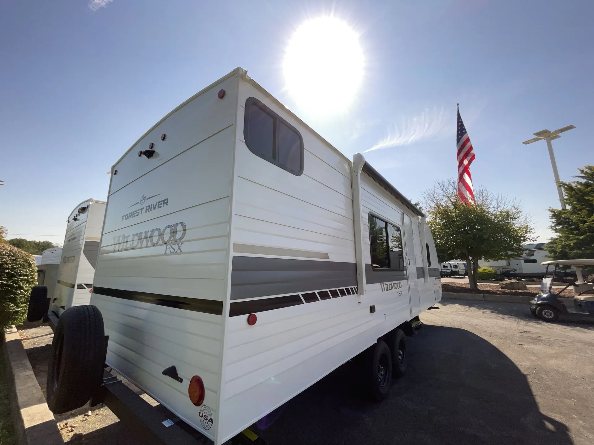 2027 Forest River Wildwood FSX 260BHLE — backside