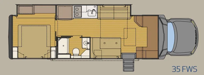 Renegade RV Veracruz 35FWS floor plan