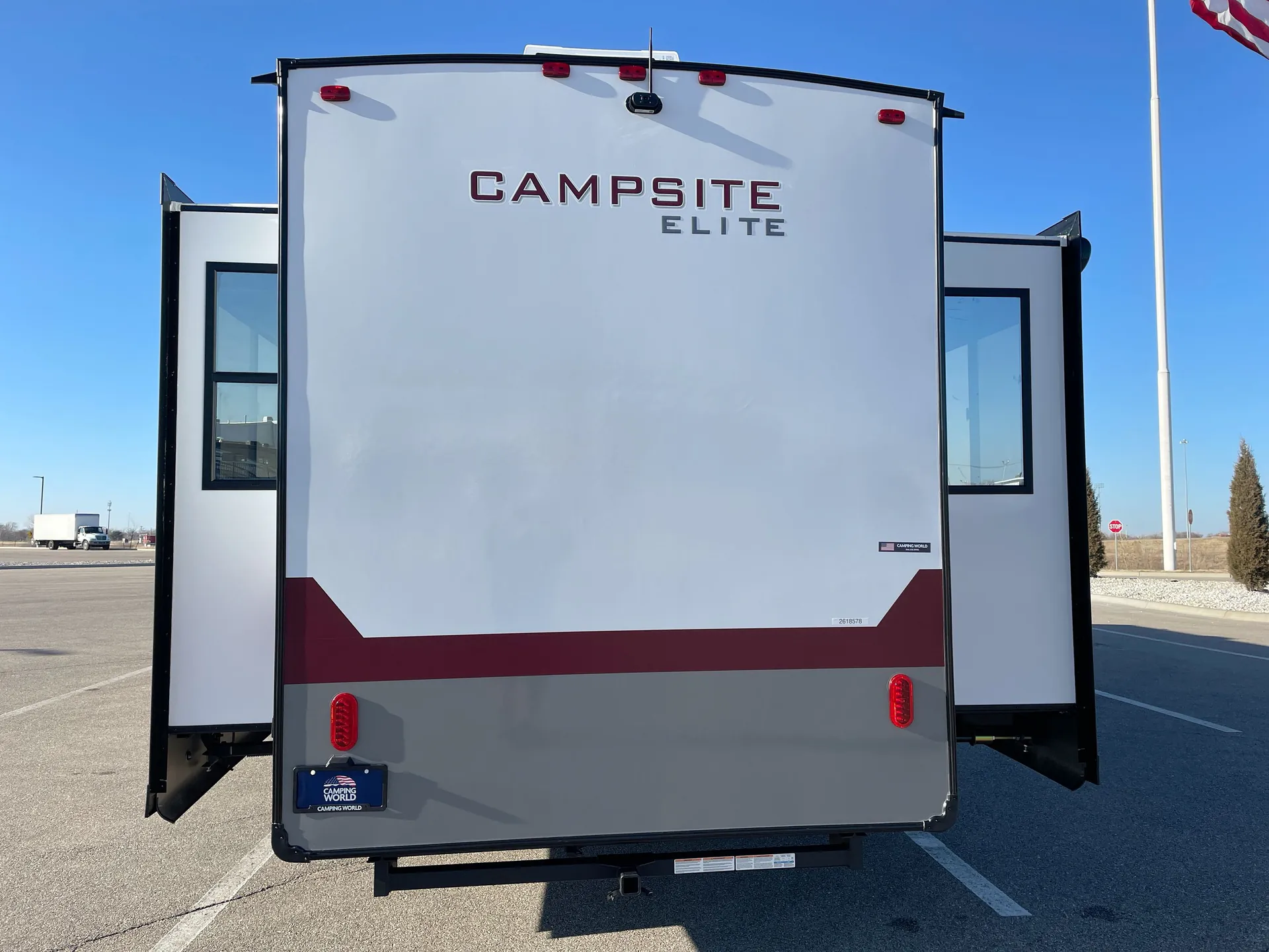 2026 Forest River Campsite Elite 36AK — backside