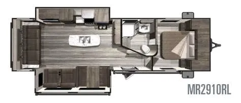 Highland Ridge Mesa Ridge Lite MR2910RL floor plan