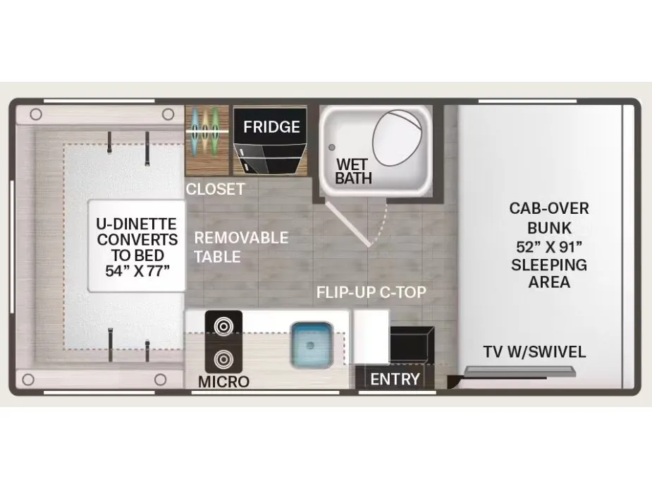 2026 Thor Motor Coach Chateau 19Z - Photo 4