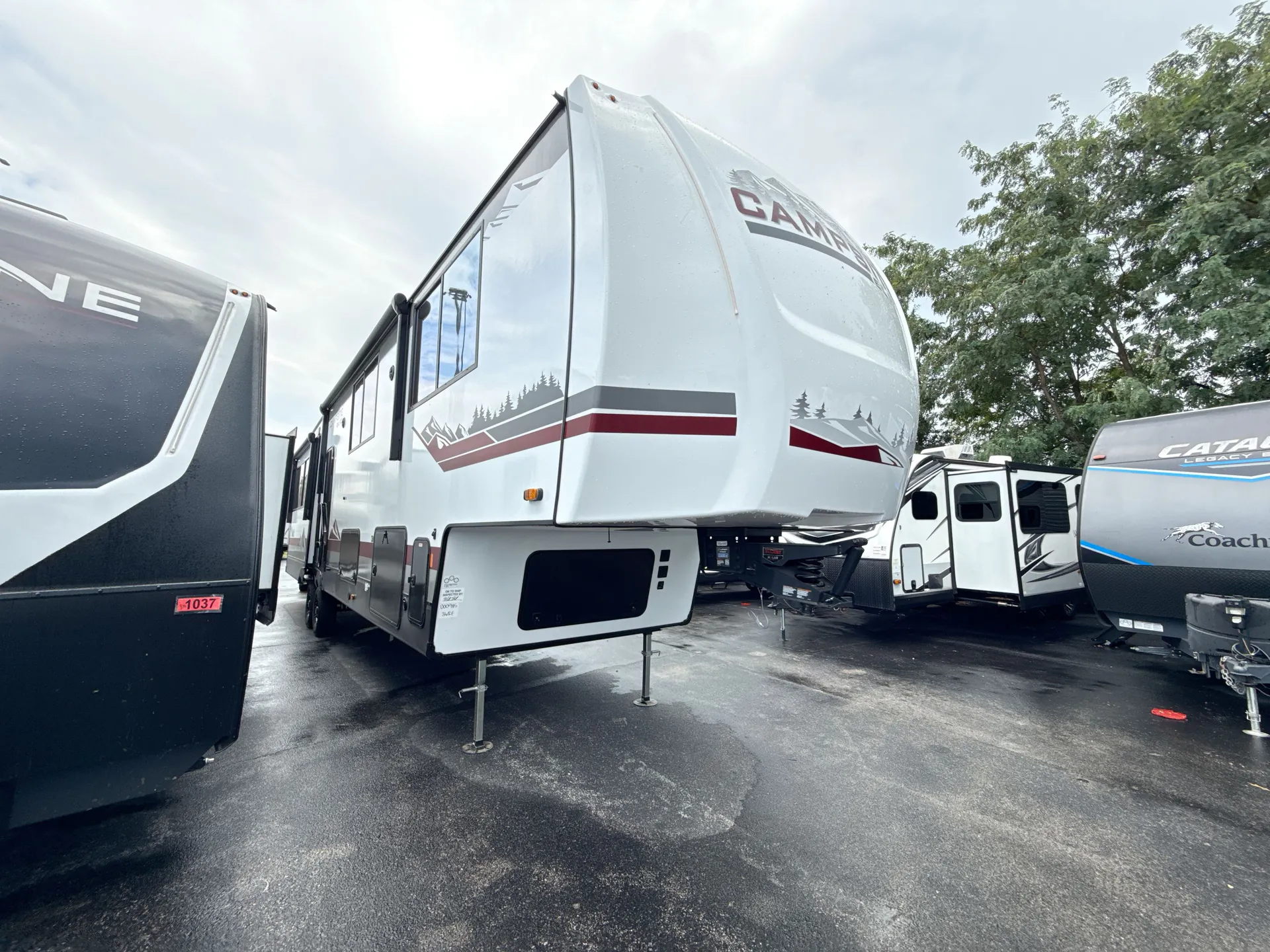 2027 Forest River Campsite Elite 36RF — campside