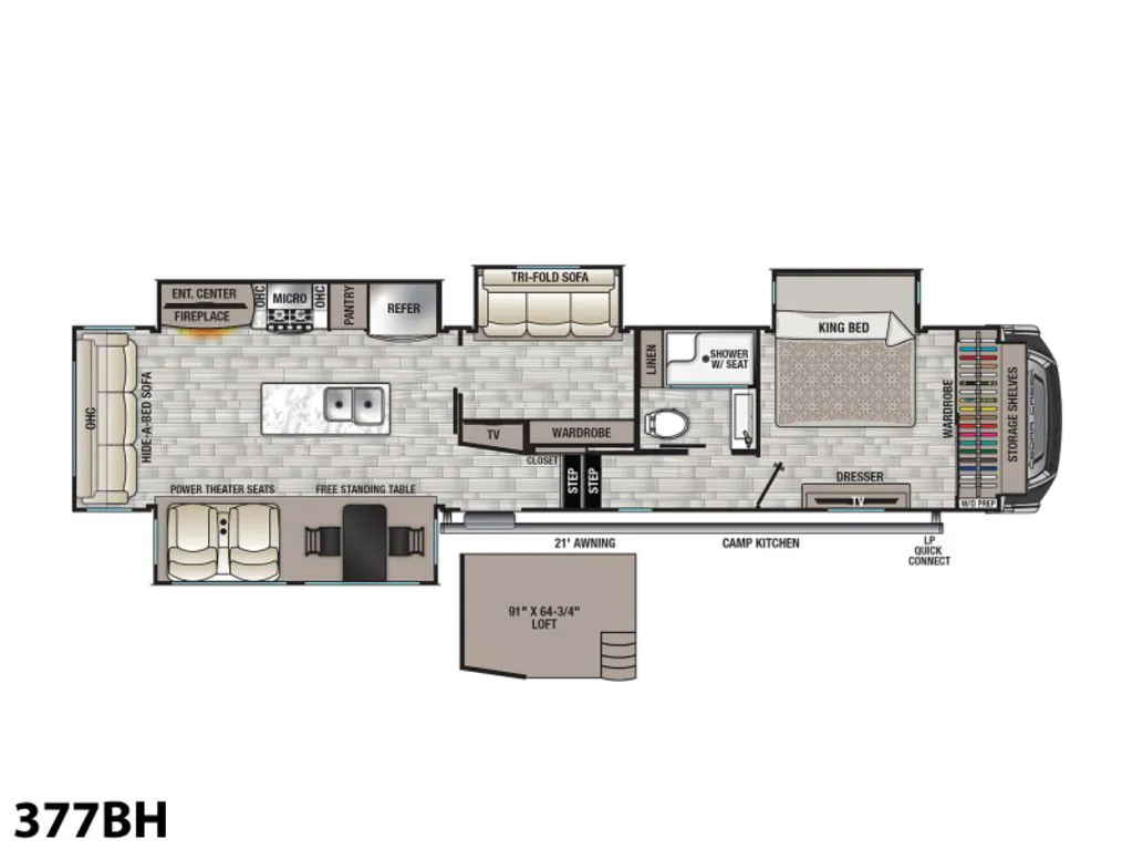 2022 Forest River Cedar Creek 377BH - Photo 3