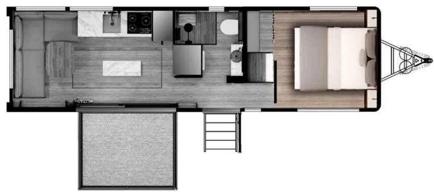 Living Vehicle HD Series HD30 floor plan