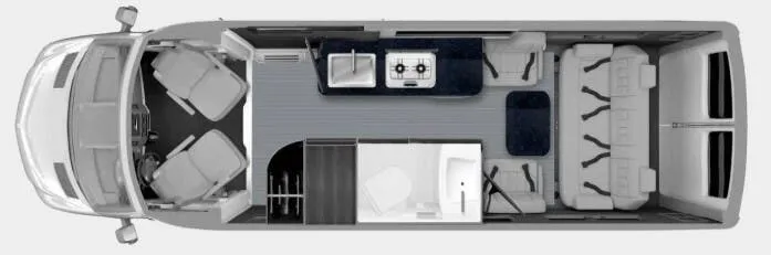 2026 Grech RV Strada-ion TOUR - Floor plan