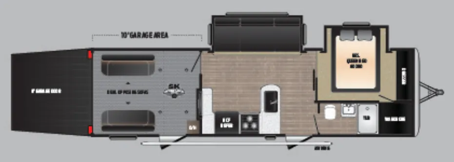 Keystone Impact Vapor Lite 29V exterior