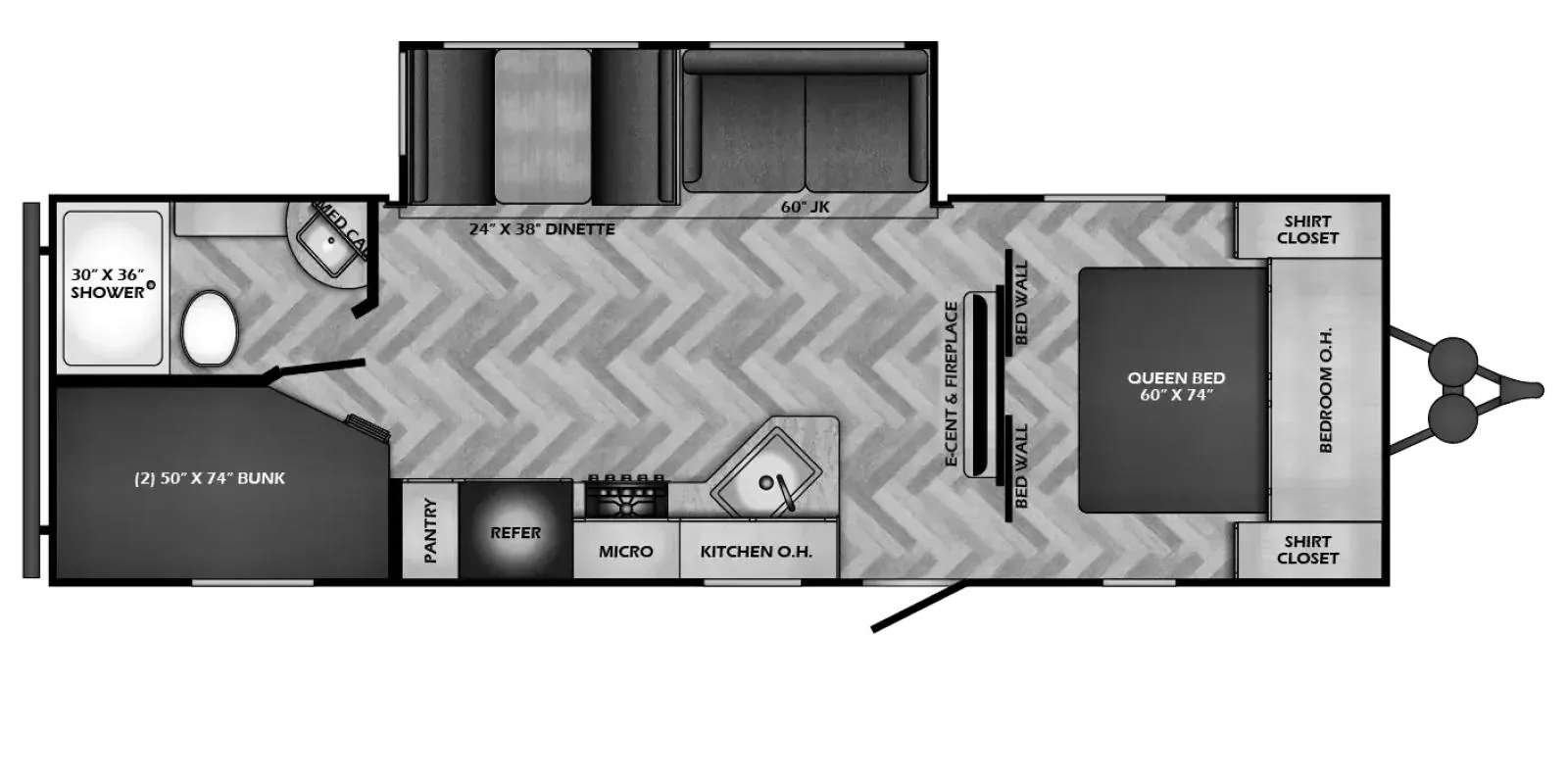 2026 CrossRoads Zinger Lite 260BH - Photo 3