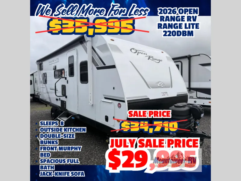 2026 Open Range RV Range Lite 220DBM - Photo 2