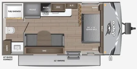 Jayco Jay Flight SLX 175FQW floor plan