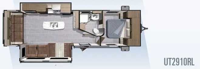 Highland Ridge Open Range Ultra Lite UT2910RL floor plan