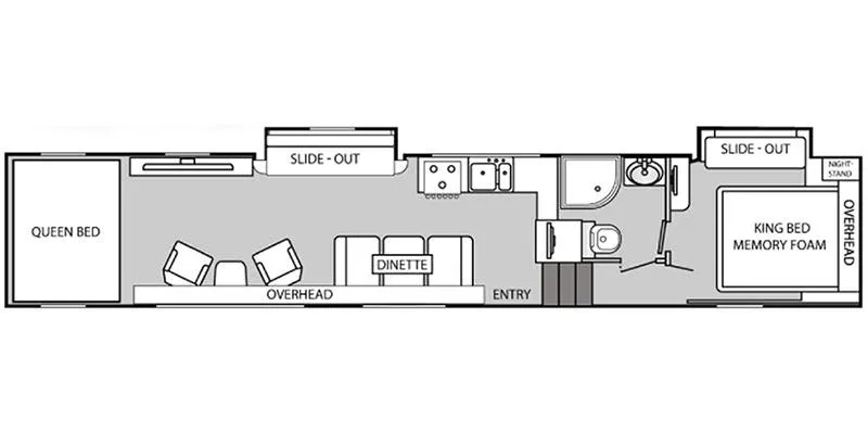 Genesis Supreme Genesis CR 40CRPXL floor plan