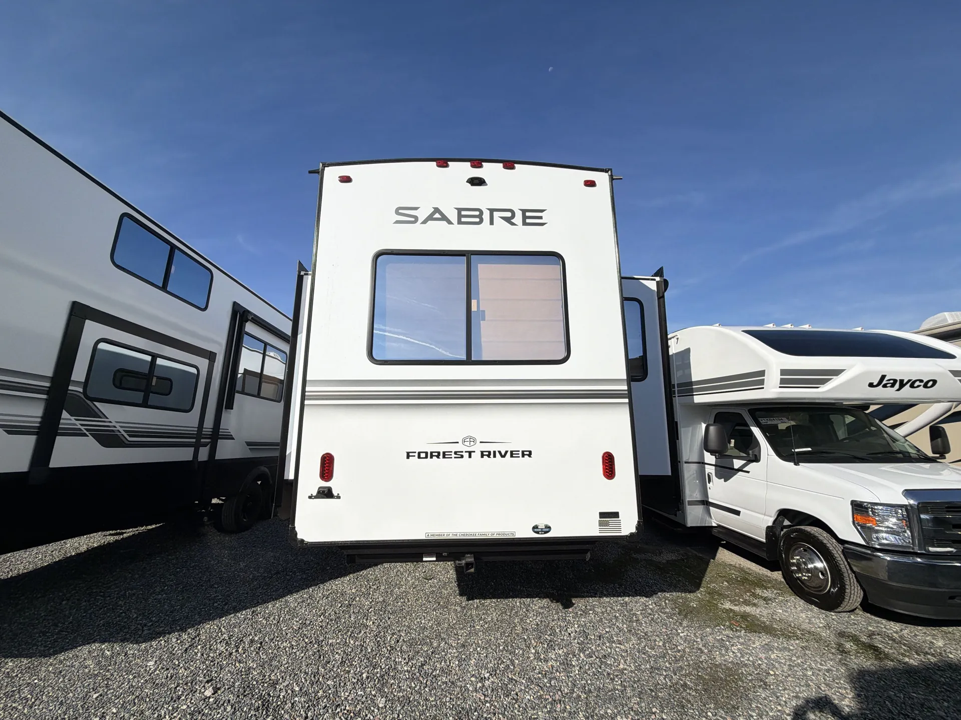 2027 Forest River Sabre 36FLX — backside
