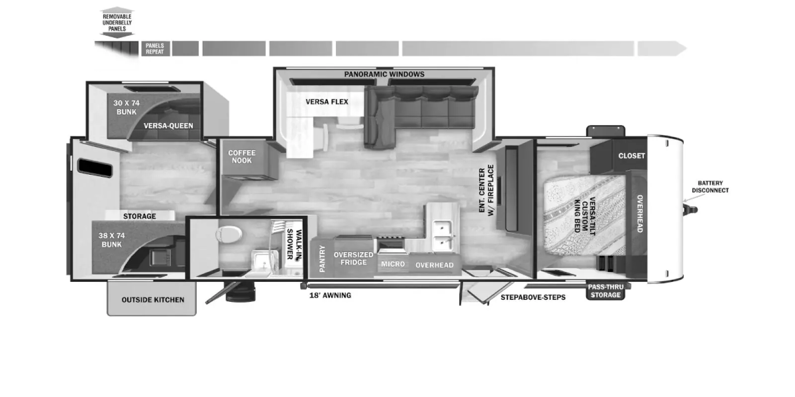 2026 Forest River Wildwood 32BHDS - Photo 3