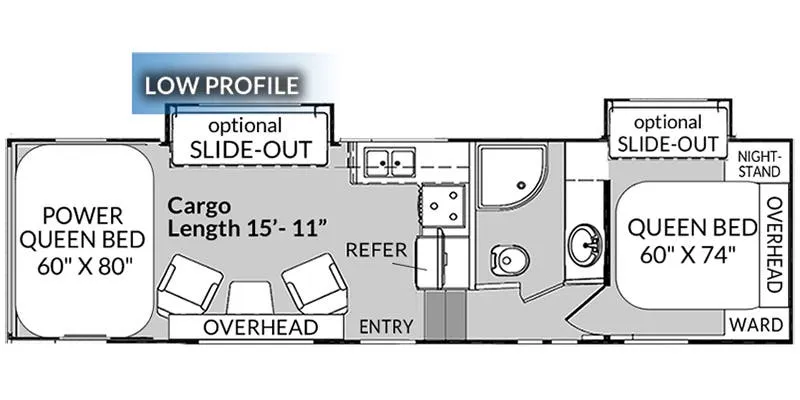 Genesis Supreme Genesis CR 28CR floor plan