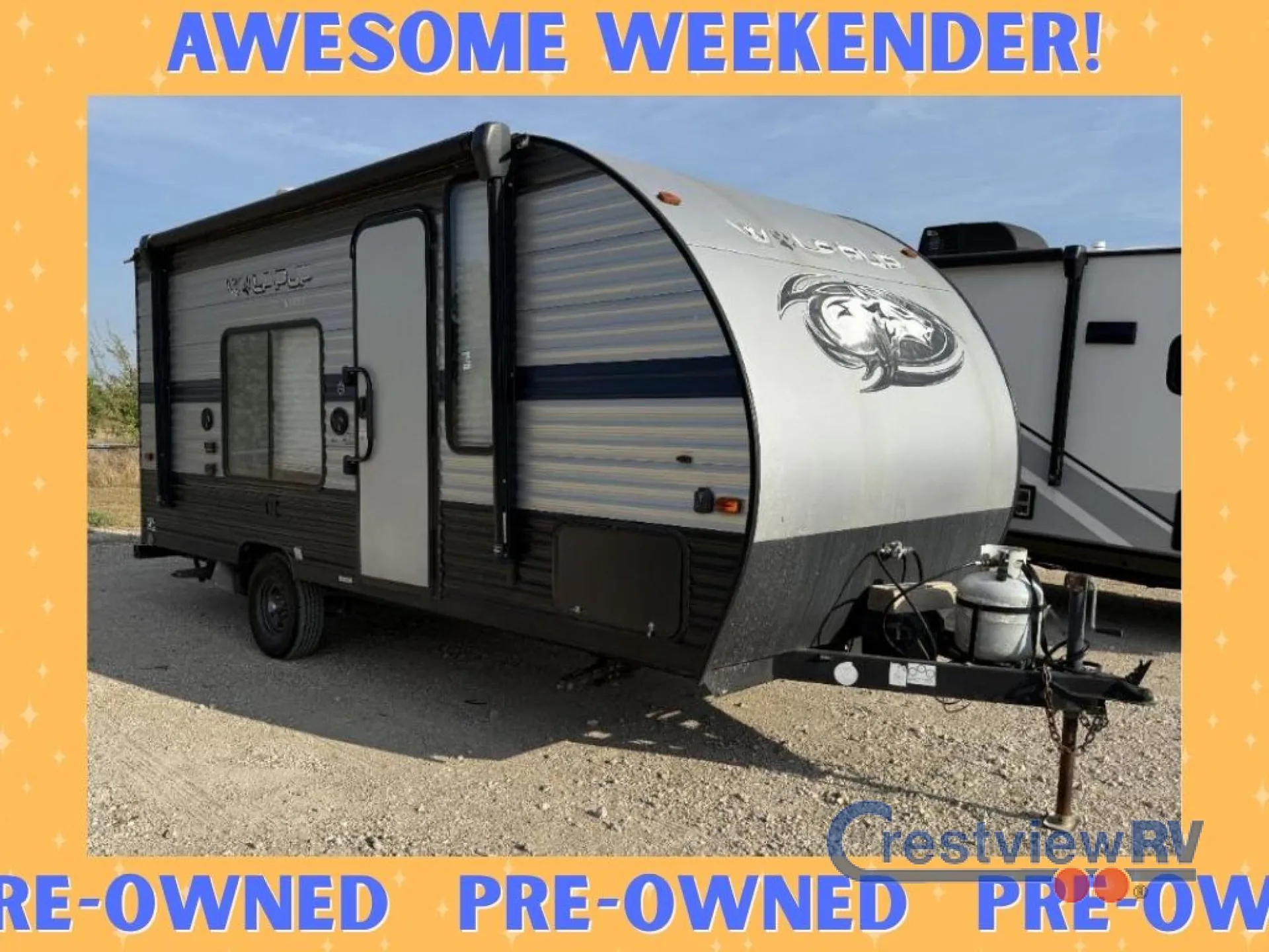2019 Forest River Cherokee Wolf Pup 16FQ