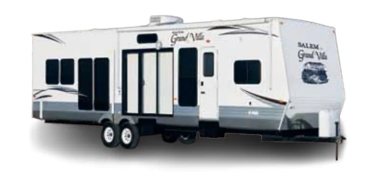 Forest River Salem Grand Villa 408REDS exterior