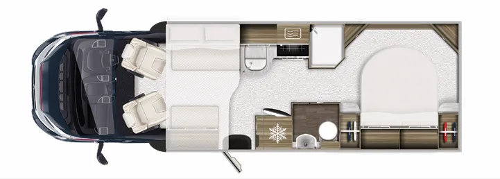 Auto-Trail Tracker RB floor plan