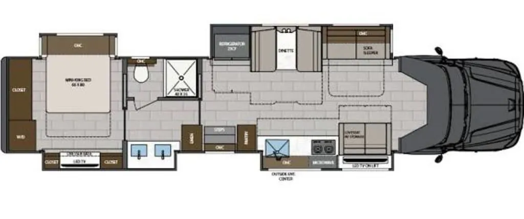 2020 Renegade RV XL X45QS - Photo 3