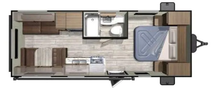 Highland Ridge Open Range Conventional OT21FB floor plan