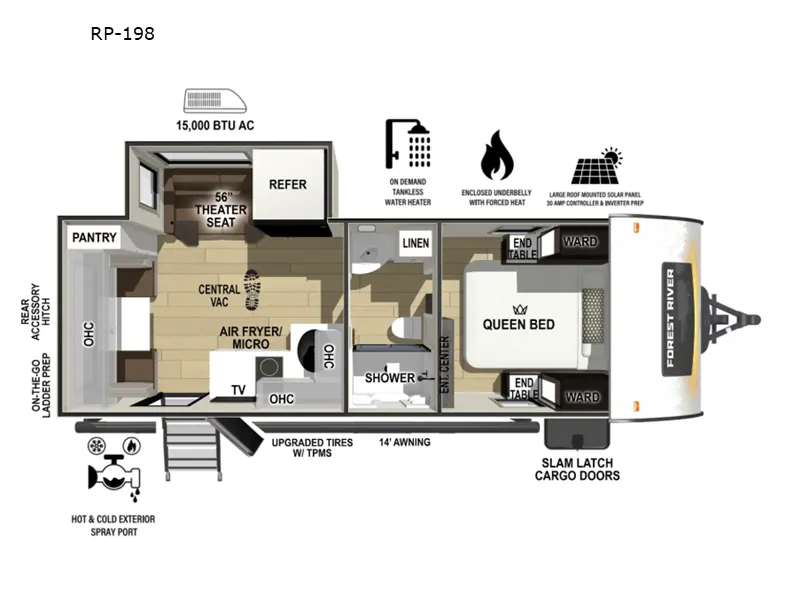 2026 Forest River R-Pod RP-198 - Photo 3