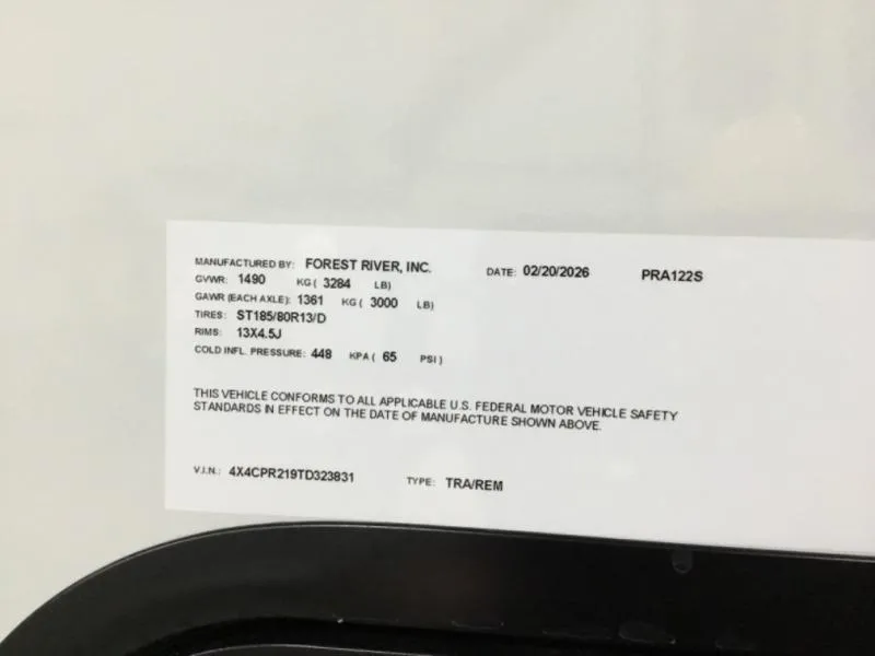 2026 Forest River RV Rockwood Hardside Series 122S - Photo 4