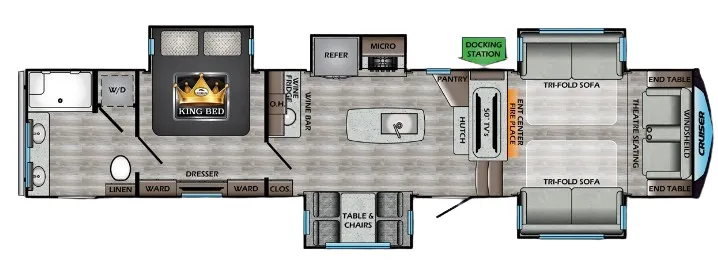 CrossRoads Cruiser 3841FL floor plan